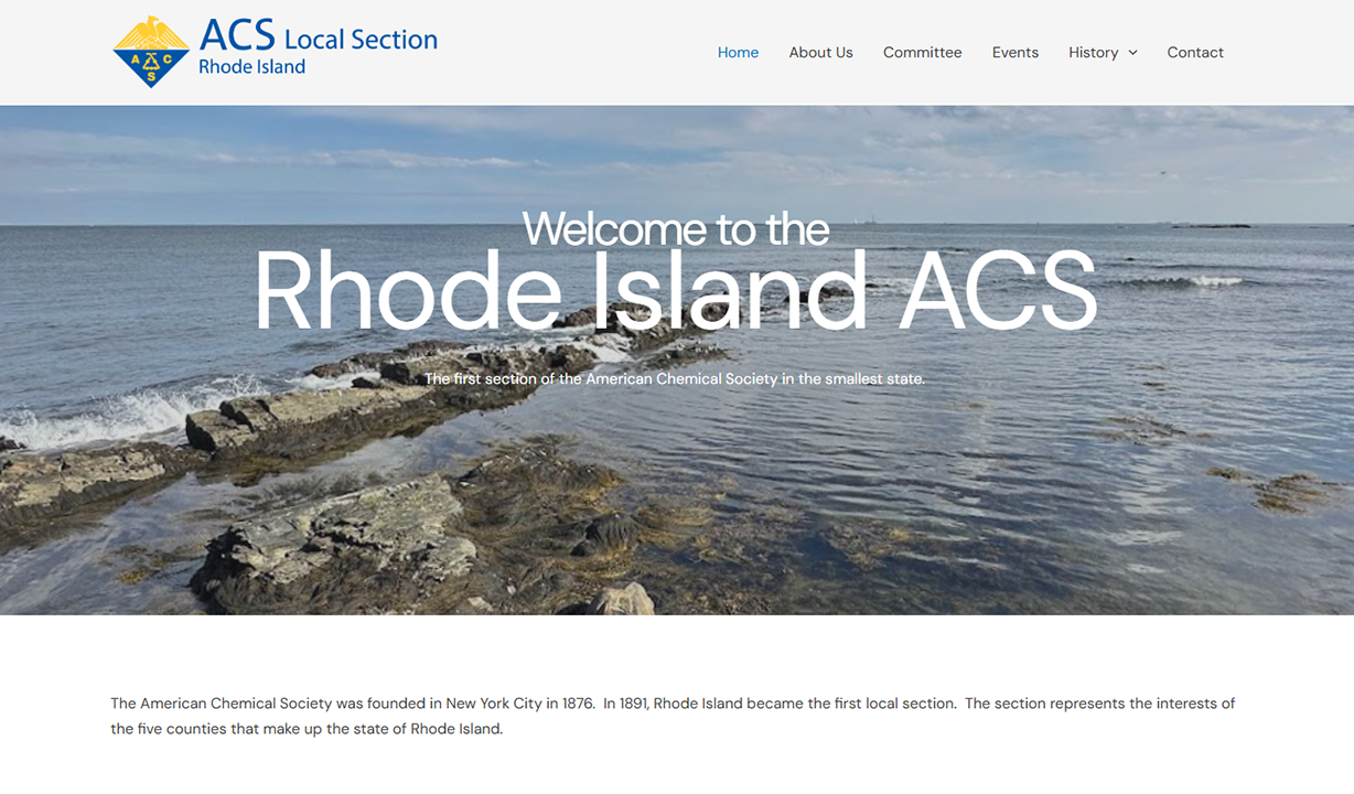American Chemical Society, Rhode Island Chapter